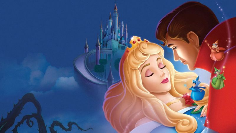 Sleeping Beauty Backdrop Image