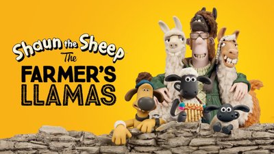 Shaun the Sheep: The Farmer's Llamas Poster Landscape Image