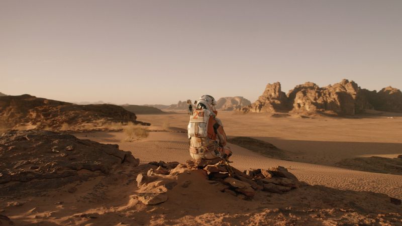 The Martian Poster Landscape Image