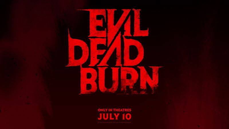 EVIL DEAD BURN (AVP) Poster Landscape Image