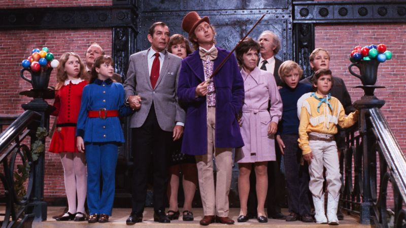 Willy Wonka & the Chocolate Factory Poster Landscape Image