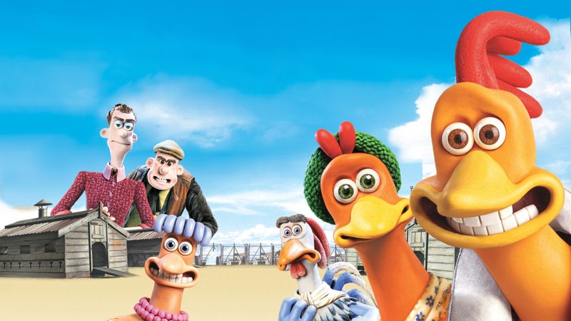 Chicken Run Backdrop Image