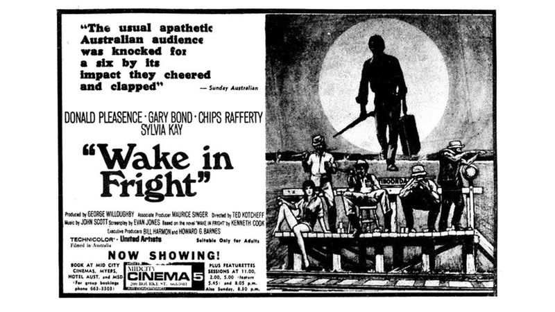 WAKE IN FRIGHT Poster Landscape Image